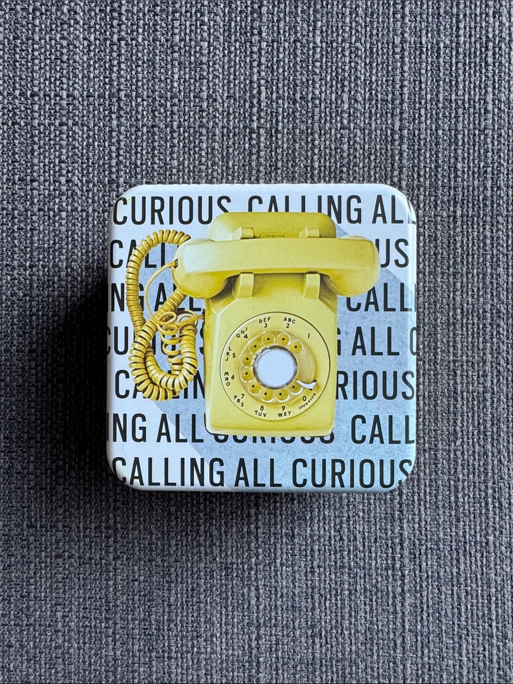 Fossil Yellow Retro Rotary Phone Snap-On Case